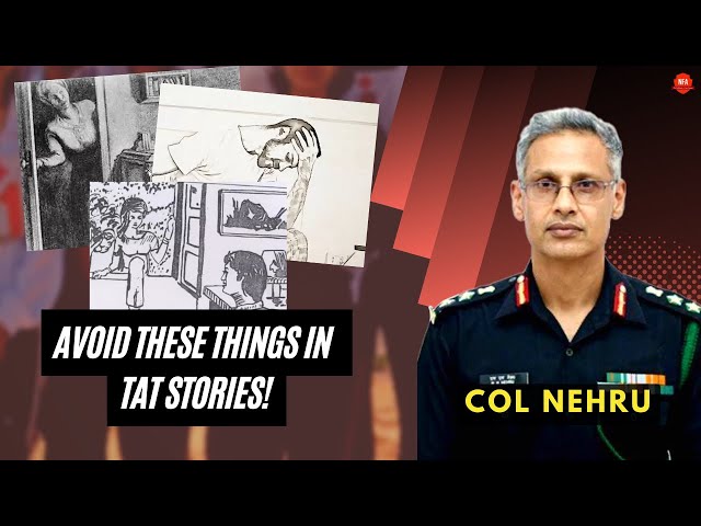 Analysing TAT Stories of Students | SSB TAT Analysis | Col M M Nehru