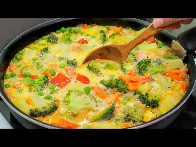 Vegetable stew has never been prepared so deliciously! Don't cook your vegetables until you see thi