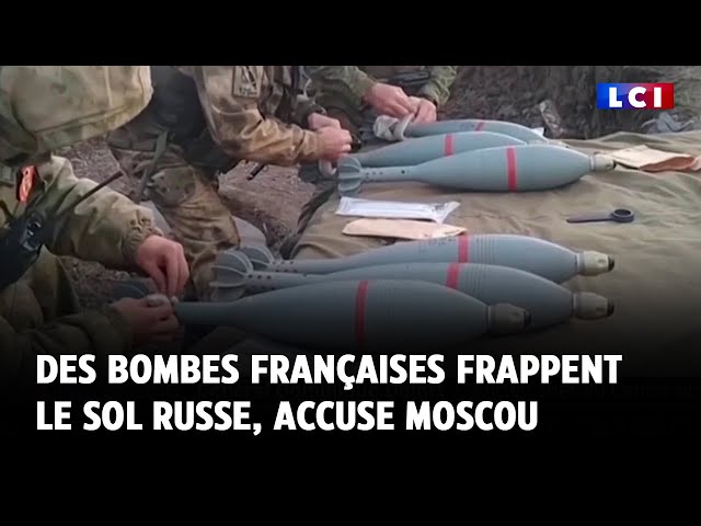Des bombes françaises frappent le sol russe, accuse Moscou