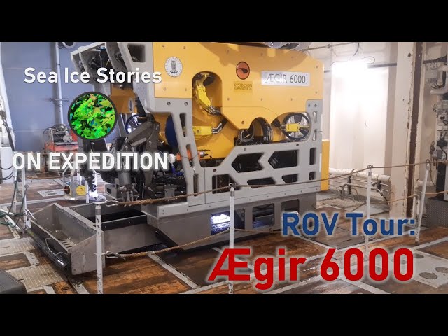 ROV Ægir 6000: A tour of the deepsea robot