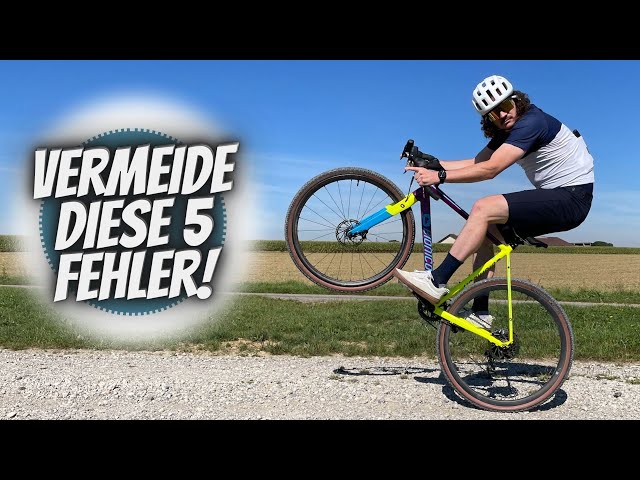 How to MANUAL your GRAVELBIKE | Avoid these 5 errors!