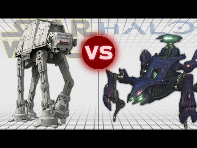 AT-AT vs Scarab Walker (Type 47-B) | Star Wars vs Halo: Who Would Win