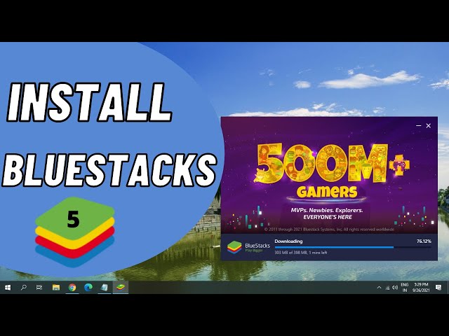 How to Download and Install BLUESTACKS 5 on Windows 10/Windows 11