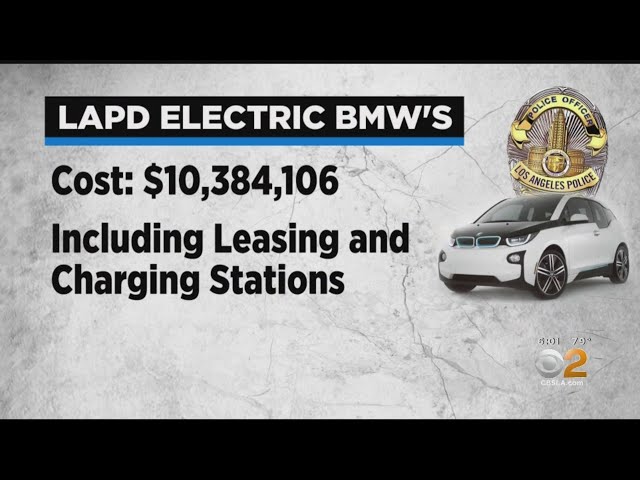 Despite Funding Cuts, LAPD Stuck With $10M Electric BMW Pilot Program