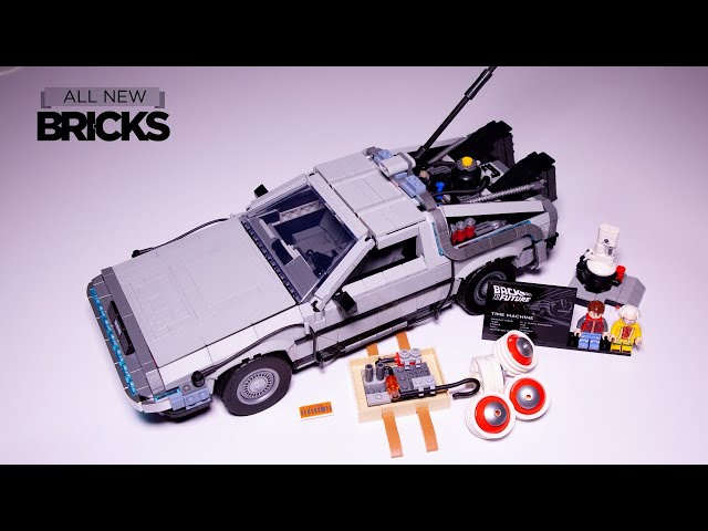 Lego Creator Expert 10300 Back to the Future Time Machine Speed Build