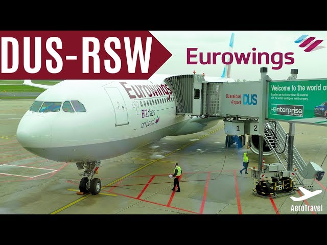 EUROWINGS "BEST" (PREMIUM ECONOMY) | DÜSSELDORF - FORT MYERS | AIRBUS A330-300 | TRIPREPORT ULTRA HD