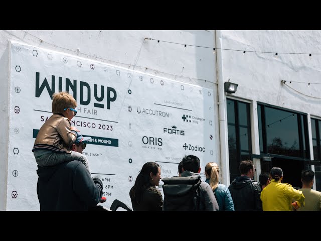 Windup Watch Fair '23 San Francisco Recap