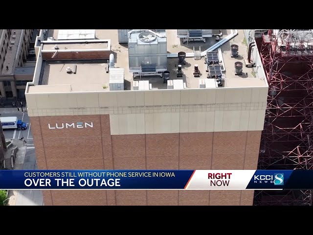 Iowa hospitals and businesses still dealing with Lumen phone outages four days later