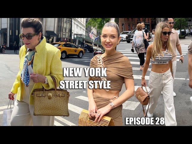 WHAT EVERYONE IS WEARING IN NEW YORK → New York Street Style Fashion → EPISODE.28