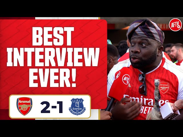 This Is The Best Interview! (Kelechi) | Arsenal 2-1 Everton
