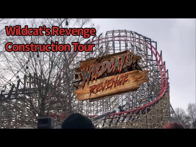 Wildcat's Revenge Construction Tour at Hersheypark (and Hershey's Chocolate World) | Feb 2023