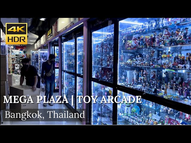 4K HDR| Walk around Mega Plaza| The largest toy mall in Thailand | Bangkok | Thailand