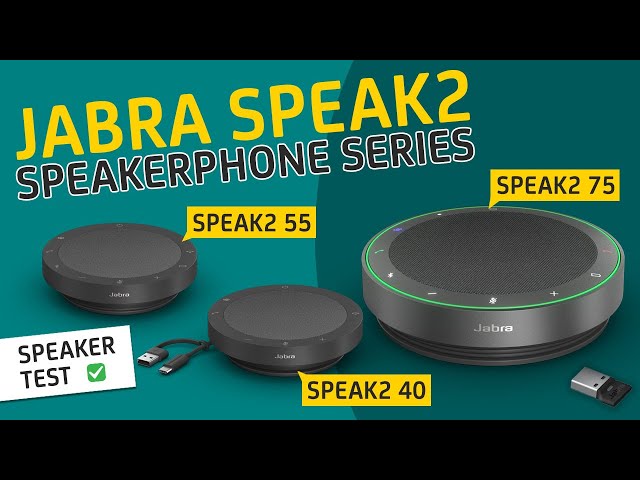 Jabra Speak2 | Series Breakdown | Speaker Comparison