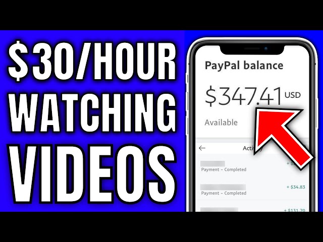 Earn $30 Per Hour Watching Videos (Easy Way To Make Money Online)