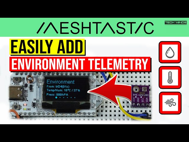 Meshtatic Adding Telemetry Environment Sensors