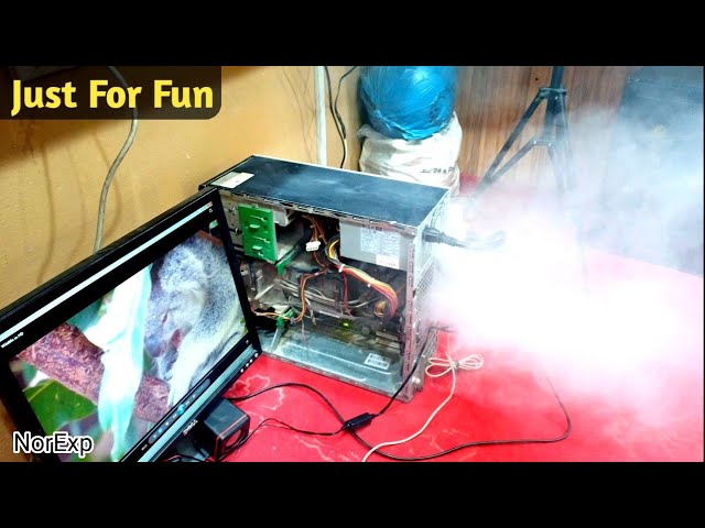 I BLEW UP MY CUSTOMER PC | Computer Explodes