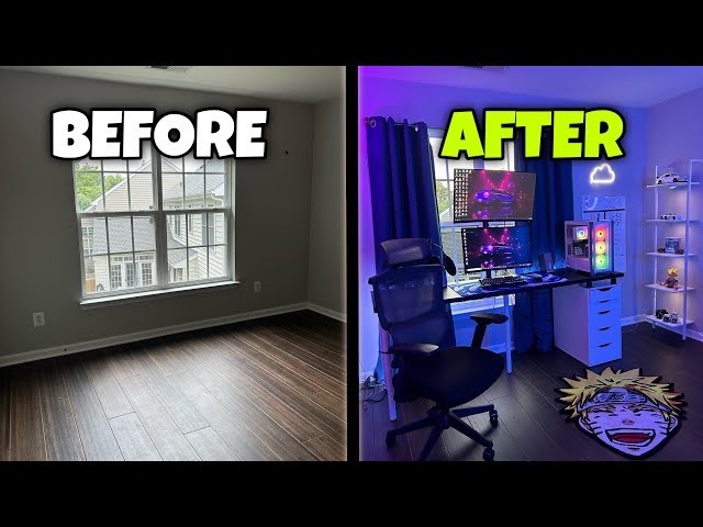 Transforming My Best Friend's EMPTY Room to His Dream Room!