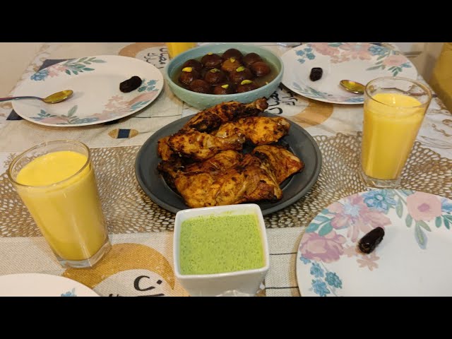 Iftar/Get a glimpse of iftar ideas