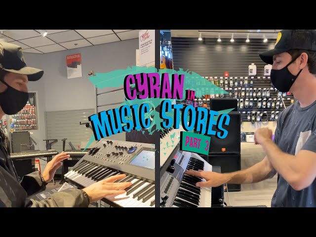 Cyran Plays Every Hit Song In Guitar Center On Piano Part 3