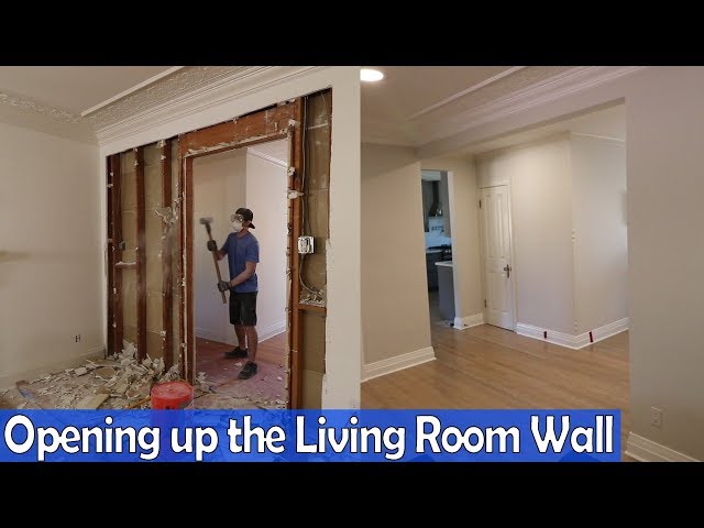 Opening up the Living Room Wall