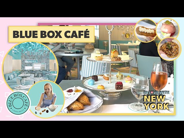 🍰 Breakfast at Tiffany's NYC - Afternoon Tea at the Blue Box Café NYC | October 2023 | NYC VLOG