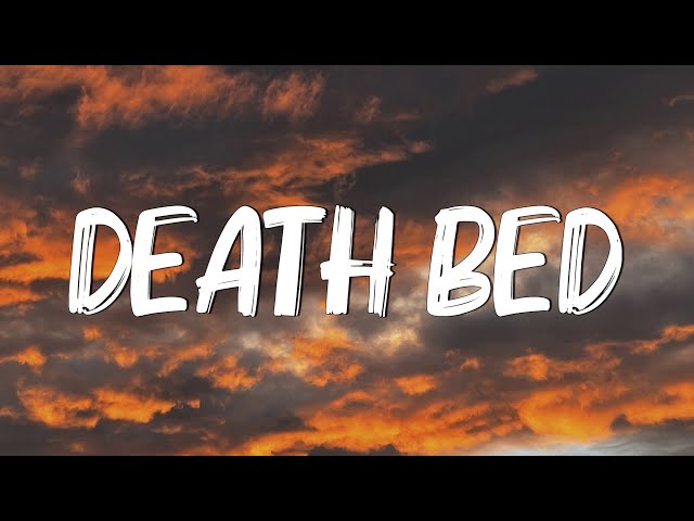 Powfu - Death Bed (Lyrics) || Dont stay away for too long