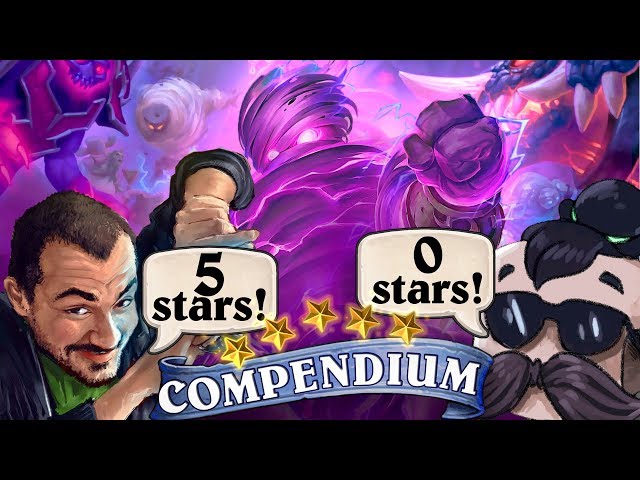 The Best Cards from Rise of Shadows: Hearthstone Compendium. Kripparrian & Toast vs Community - OP!