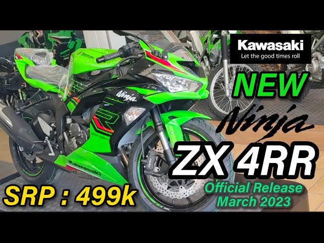 2023 New Ninja ZX4RR - Available na March , SRP: 499,000 - Comparison ng price sa ZX25R, ZX6R
