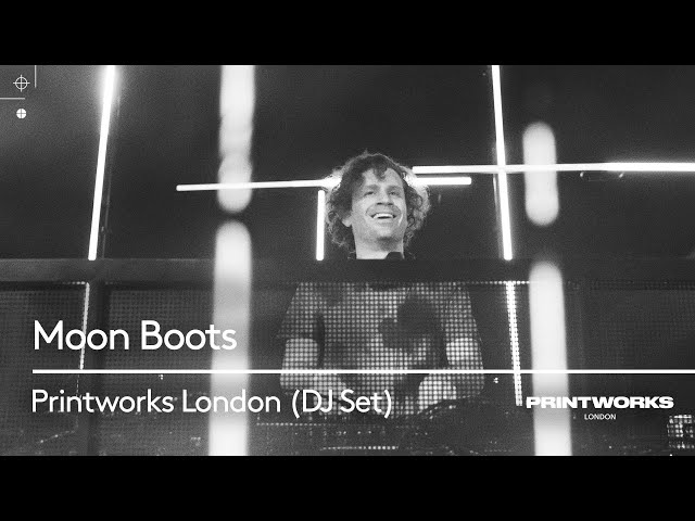 Moon Boots | Live at Anjunadeep x Printworks London 2022 ( @MoonBootsMusic)