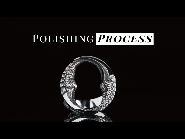 [How to make Handmade Jewelry] Liver of sulfur and Polishing /ASMR