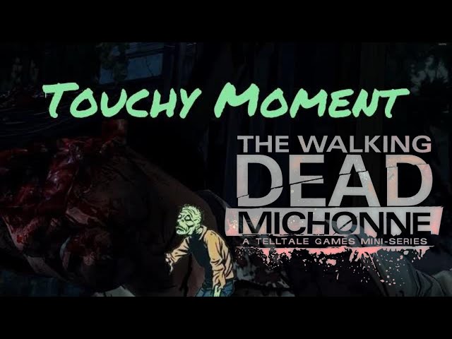 John Fairbanks Touchy Moment - The Walking Dead Michonne