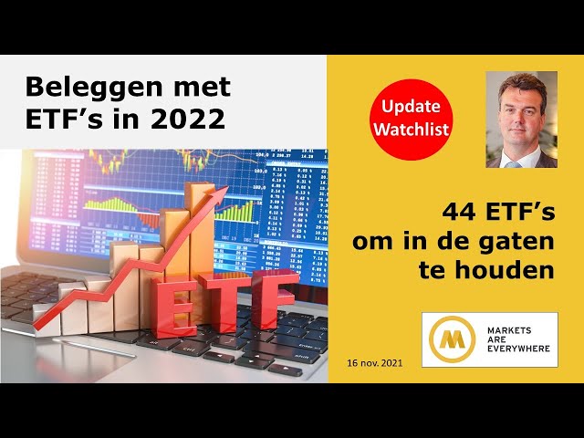 Webinar Beleggen met ETF's in 2022