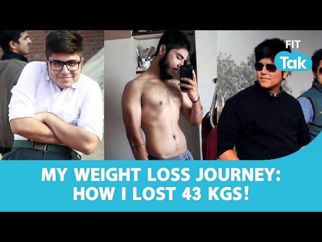 Weight Loss Journey: Transformation Journey | Weight Loss of 43 Kgs | Flab To Fit | Fit Tak