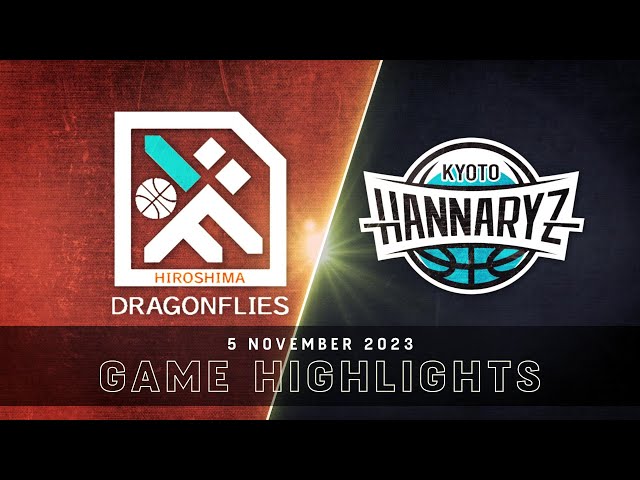 Hiroshima Dragonflies vs. Kyoto Hannaryz - Condensed Game