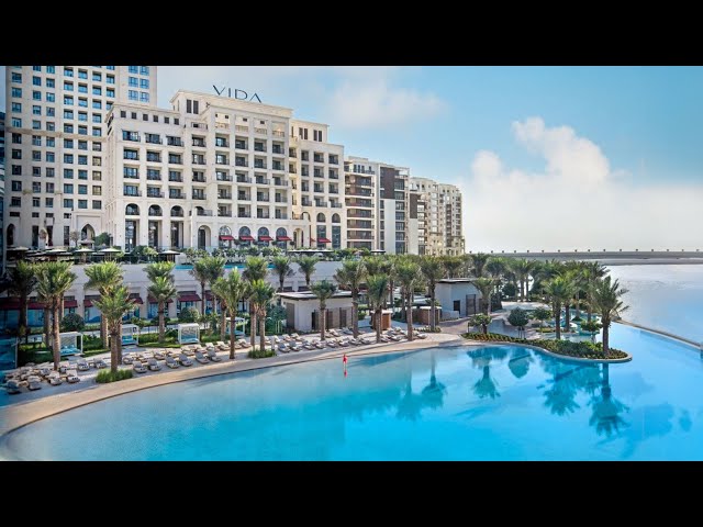 VIDA Creek Beach Dubai | Affordable LUXURY Hotel in Dubai (full tour in 4K)