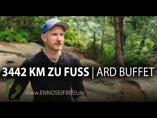 165 Tage Fernwanderung durch Deutschland - ARD Buffet - Enno Seifried
