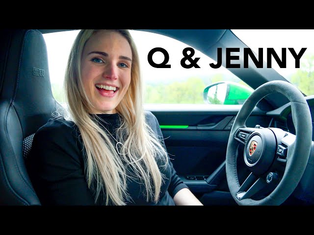 1. Q & Jenny in meinem Porsche 911 992 Carrera T mit Aero Kit
