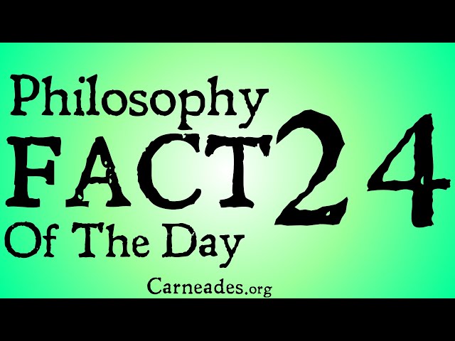 Philosophy Fact of the Day 24 #Shorts