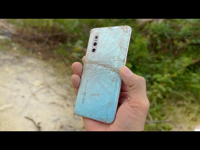 Restoration Destroyed Phone Found on The Road - How i Restore VIVO X27 Cracked