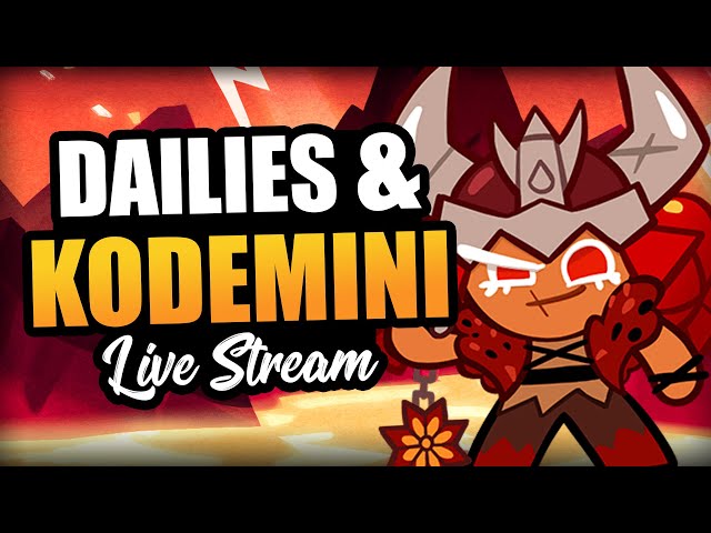 Dailies! & KodeMini Account Progression! -Cookie Run Kingdom