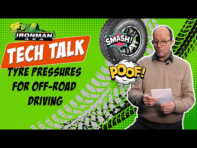 Tyre Pressures for Off-road Driving. Tech Talk with Mic