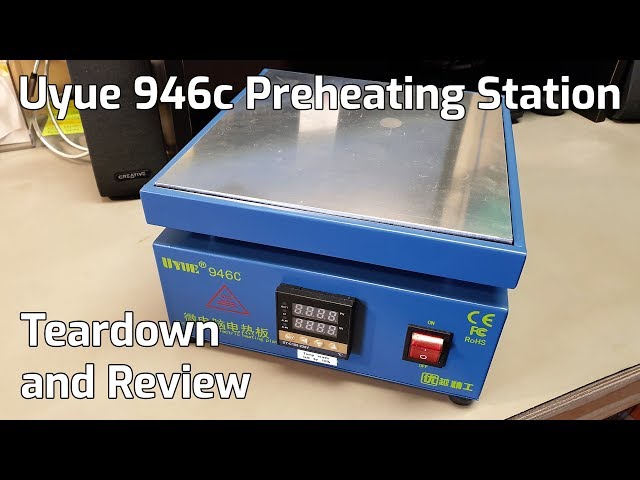 Uyue 946c Phone Repair / SMD Reflow Hot Plate Review and Upgrade