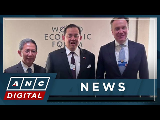 PH delegation to Davos welcomed by WEF President | ANC
