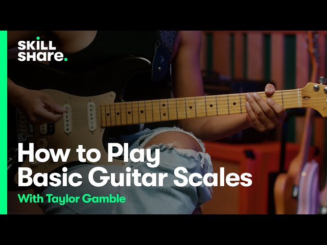 Basic Guitar Scales with Taylor Gamble