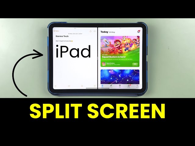 How to Split Screen on iPad - iPad Two Apps at the Same Time