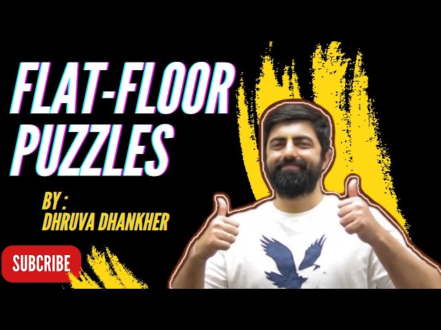 Flat Floor Puzzles Practice (With Timer) || IBPS RRB PO PRE 2024 || Day - 26 || By Dhruva Sir