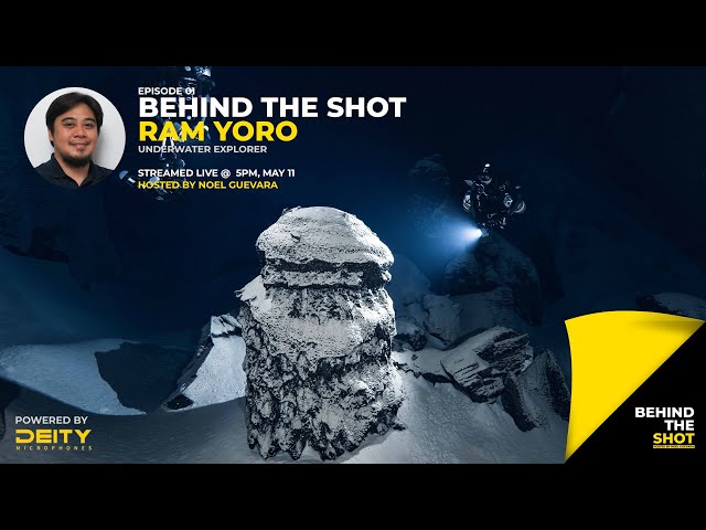 Behind the Shot LIVE 01: Ram Yoro on diving and photographing Paglugaban Cave!