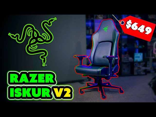 Razer Iskur V2 - Unboxing + Assembly + Overview