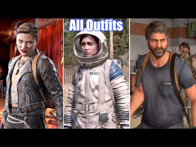 TLOU2 No Return - All Characters & Outfits Showcase (The Last of Us 2 Remastered No Return)