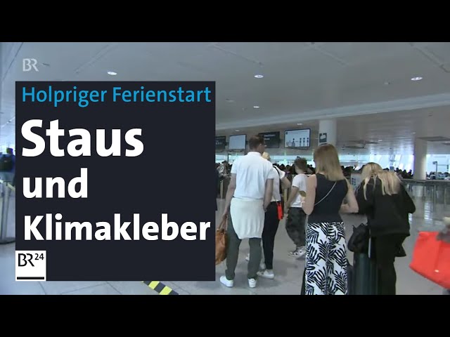 Klimakleber legen Münchner Flughafen für Stunden lahm | BR24